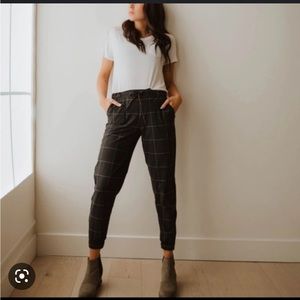 Albion Jetsetters black windowpane